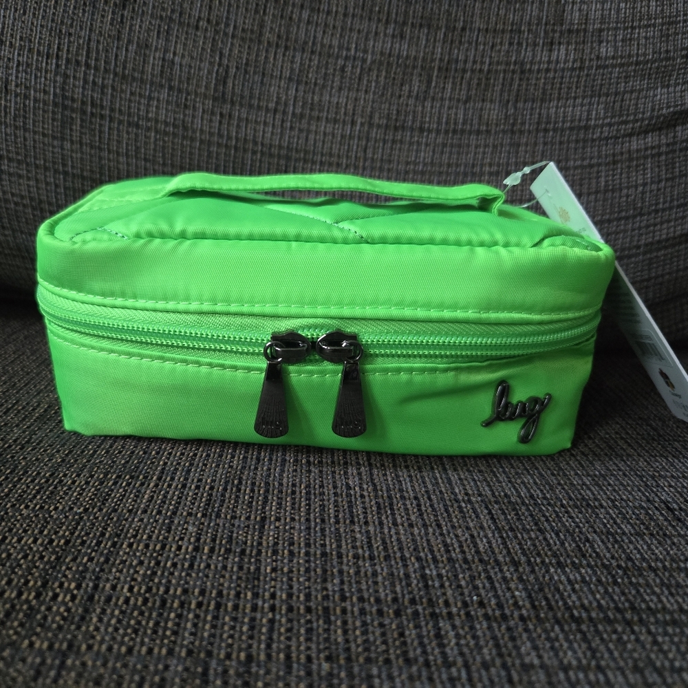 NWT Lug Swizzle Jewelry Case in Lime